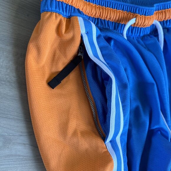 Nike Dri-FIT DNA+ Basketball Shorts Mens M Light Photo Blue Orange CV1897-436 - Picture 6 of 10